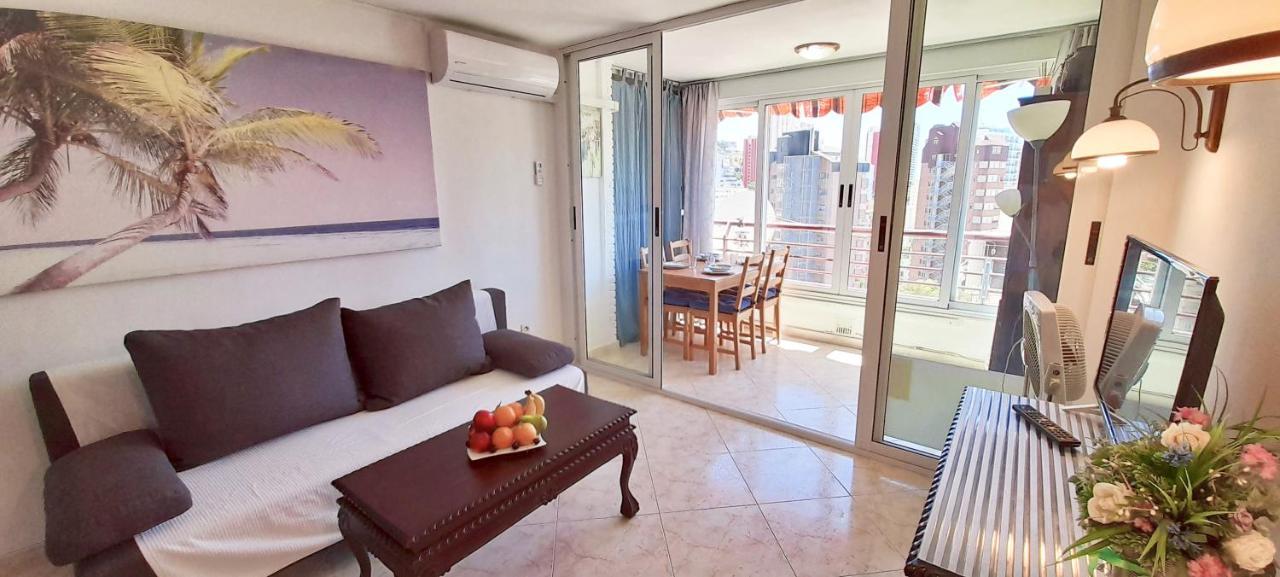 Apartment Sea View In Rincon De Loix- Free Parking, Pool, Wi-Fi, New Air Conditioning Benidorm Exterior photo