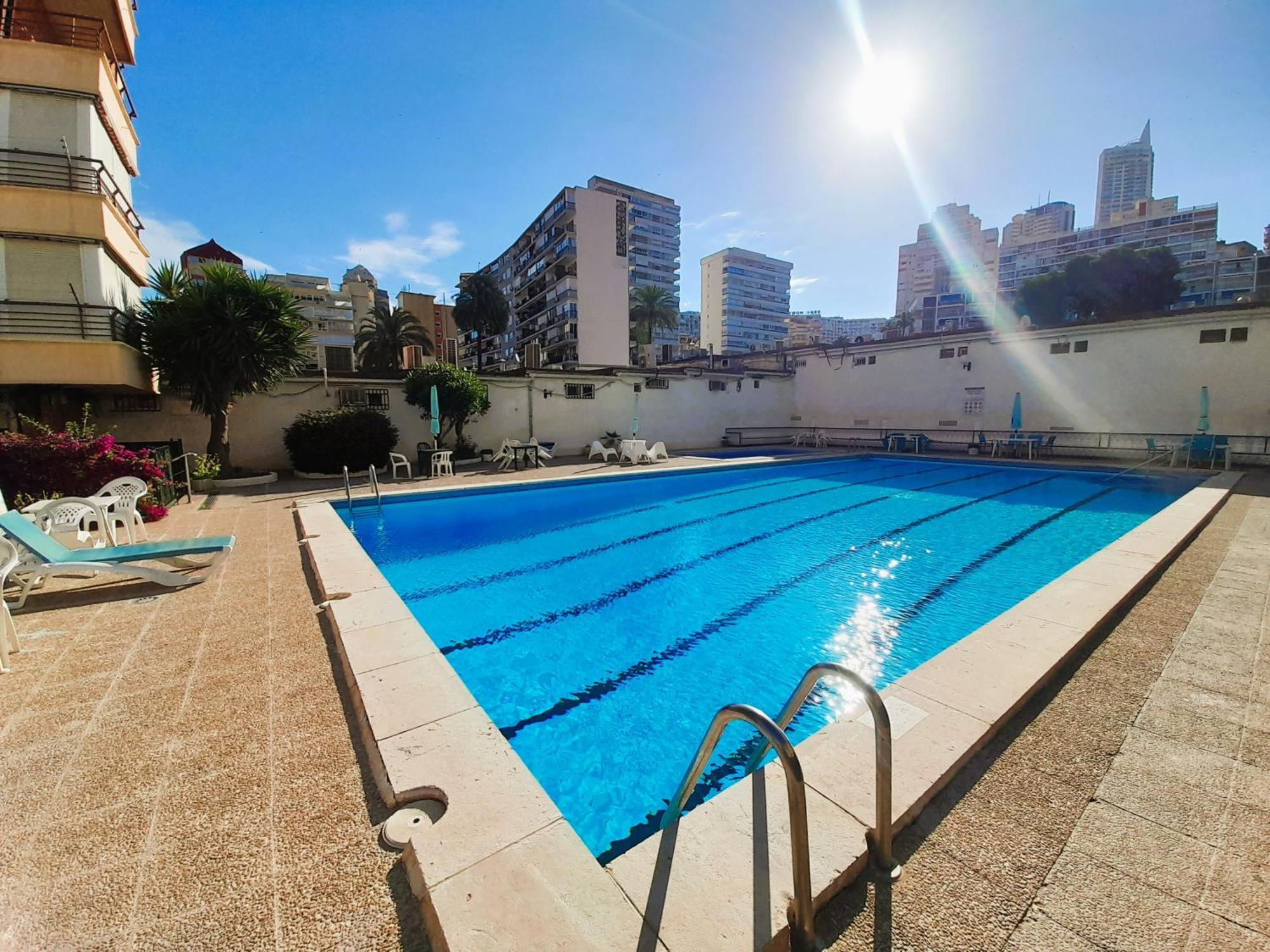 Apartment Sea View In Rincon De Loix- Free Parking, Pool, Wi-Fi, New Air Conditioning Benidorm Exterior photo