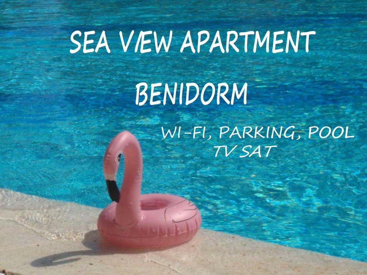 Apartment Sea View In Rincon De Loix- Free Parking, Pool, Wi-Fi, New Air Conditioning Benidorm Exterior photo
