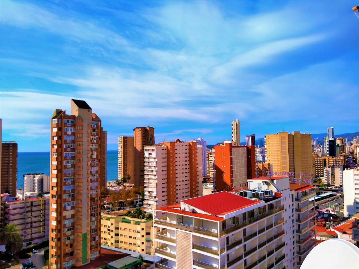 Apartment Sea View In Rincon De Loix- Free Parking, Pool, Wi-Fi, New Air Conditioning Benidorm Exterior photo